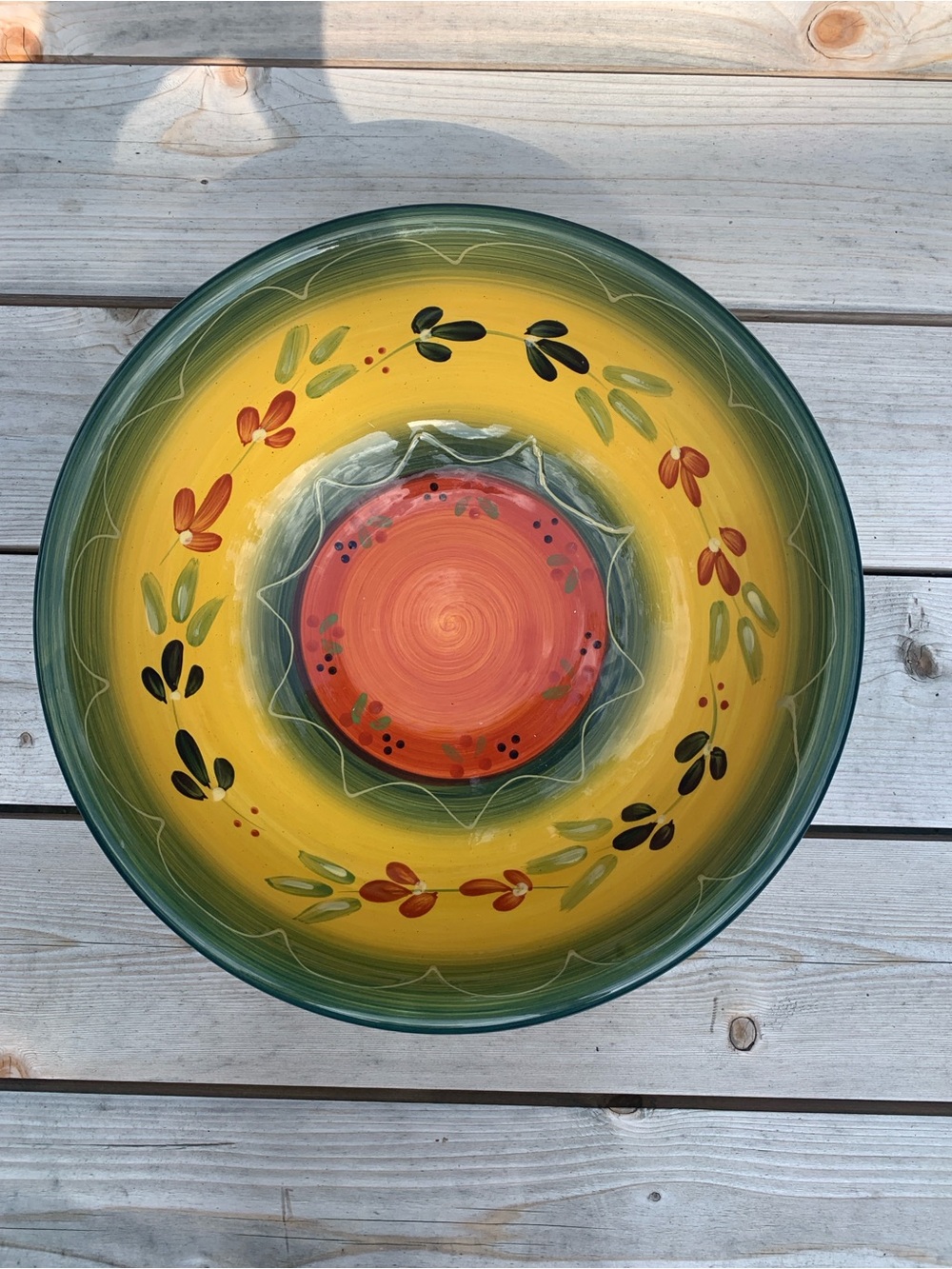 Corsica “La Province” Large Serving Bowl - Hand Painted Earthenware